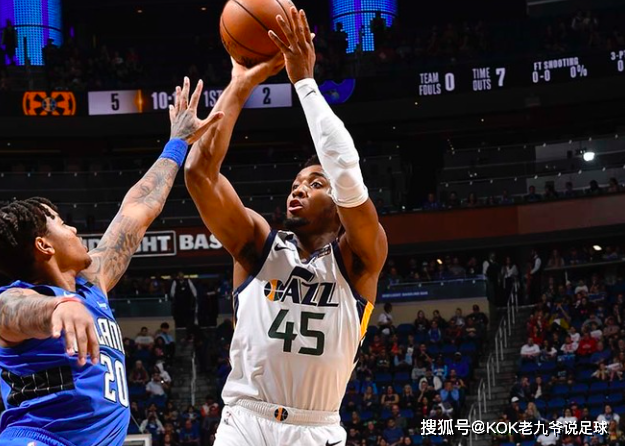  戈贝尔18篮板爵士力克魔术  